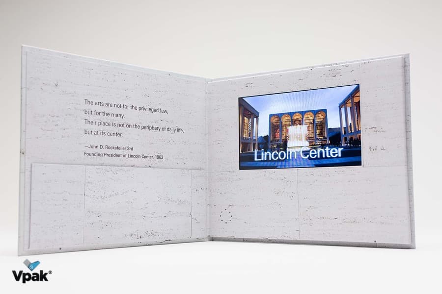 Video Brochure for Lincoln Center for the Performing Arts